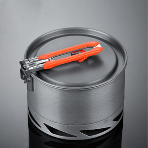 Elevate Your Outdoor Cooking Experience with Our Hard Anodized Camping Cookware Set
