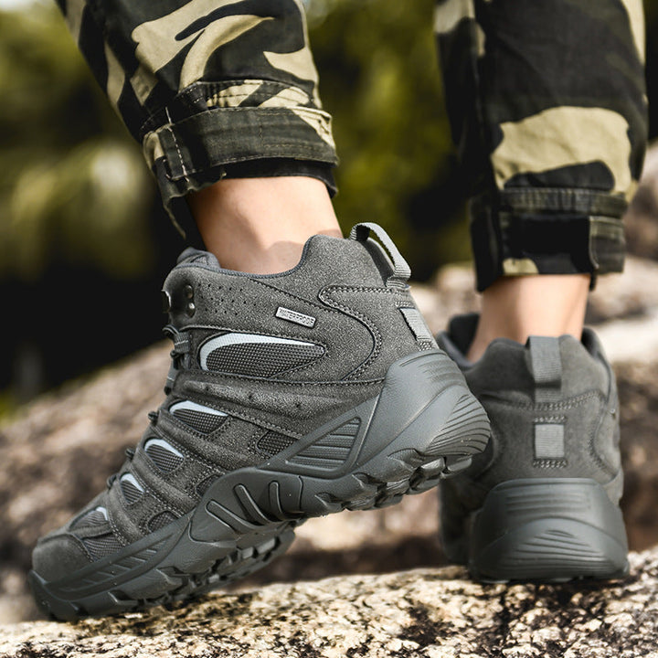 Unleash Your Adventurous Spirit with Our Outdoor High-top Hiking Male Martin Boots