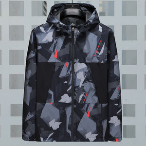 The Ultimate Loose Casual Camouflage Hooded Jacket