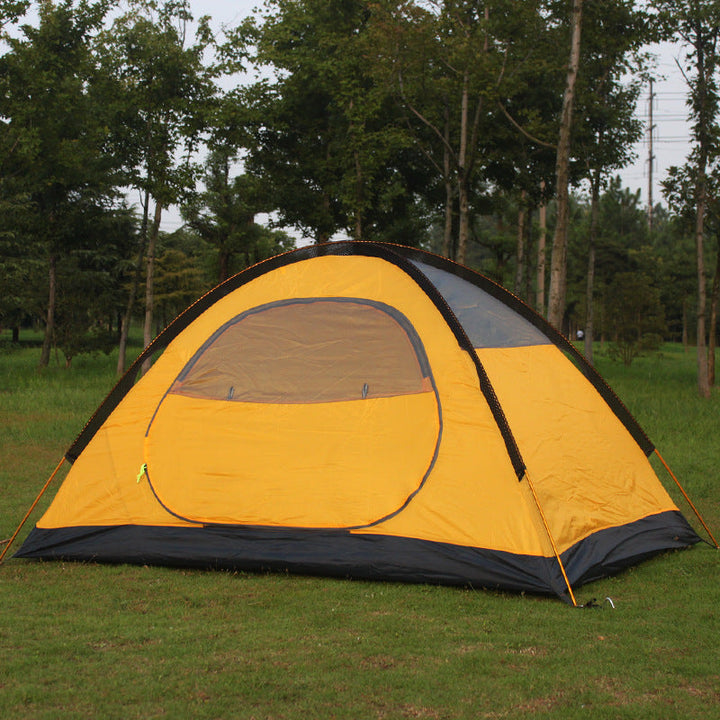 Experience the Great Outdoors with Our Double-layer Aluminum Pole Tent