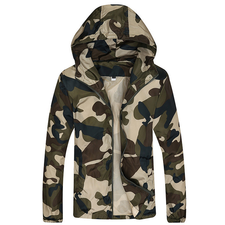 Discover the Ultimate Men's Slim Camouflage Jacket