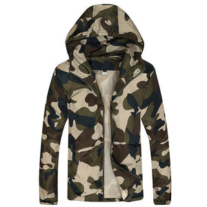 Discover the Ultimate Men's Slim Camouflage Jacket