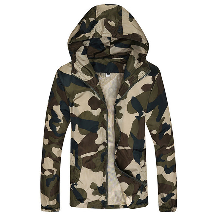 Discover the Ultimate Men's Slim Camouflage Jacket