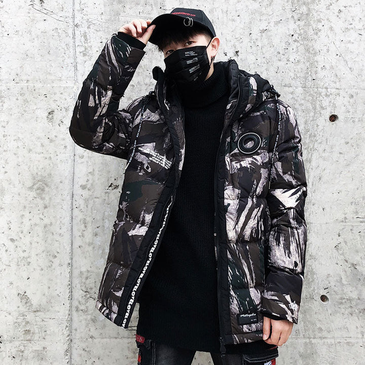 Explore the Great Outdoors with Our Camouflage Cotton Jacket