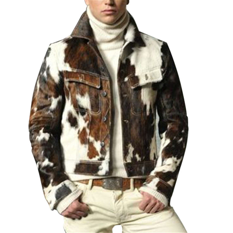 Elevate Your Style with the Men's Slim Camouflage Jacket