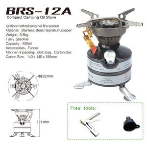 Discover the Ultimate Heavy-Duty Gasoline Camping Field Stove